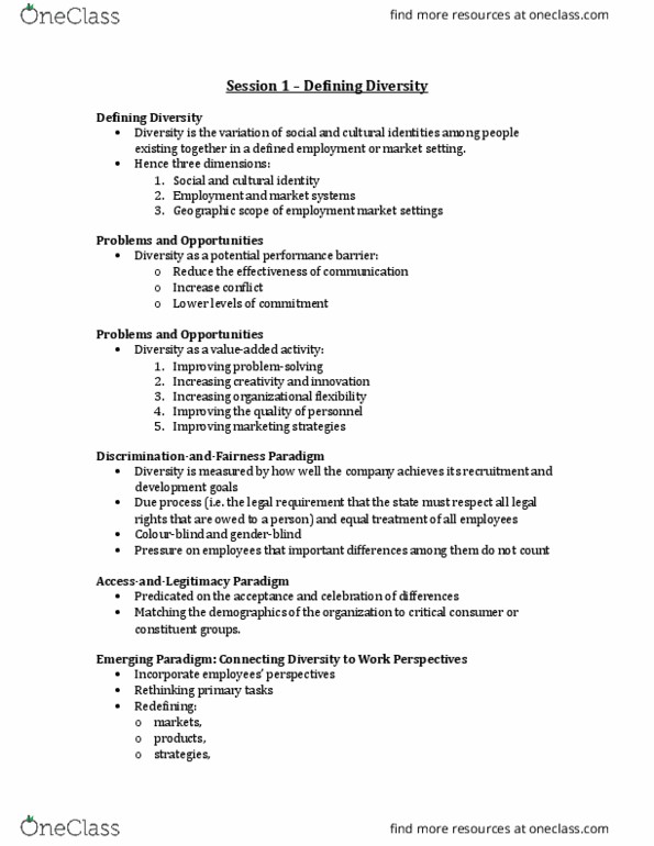 MHR 600 Lecture Notes - Lecture 1: Due Process, Paradigm Shift thumbnail