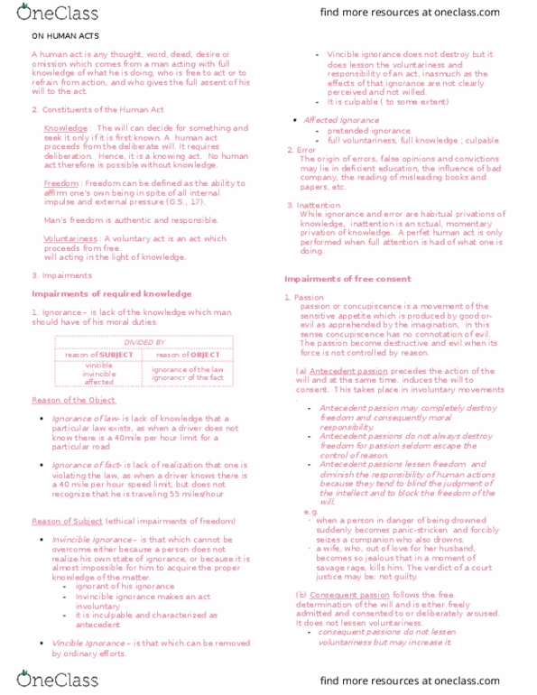 RLT 48500 Lecture Notes - Lecture 3: Vincible Ignorance, Concupiscence, Attention thumbnail