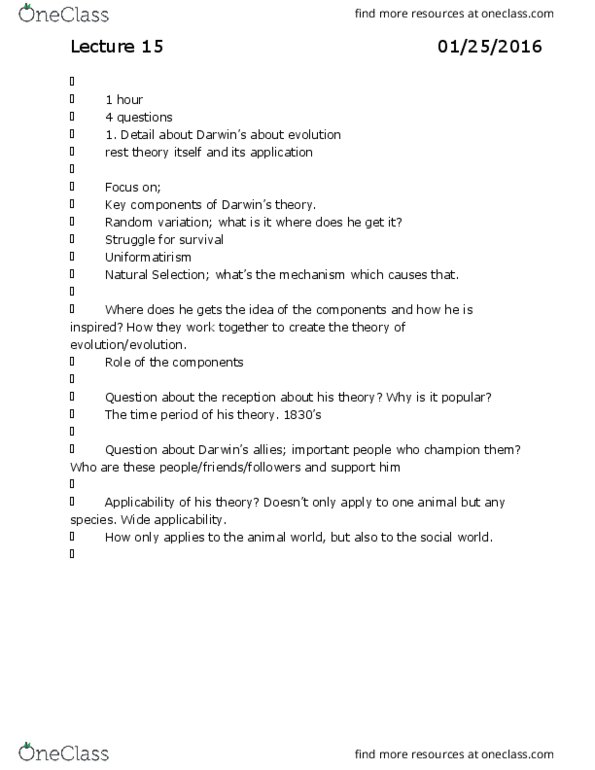 NATS 1750 Lecture Notes - Lecture 15: Social Darwinism, Craniometry, Anthropometry thumbnail