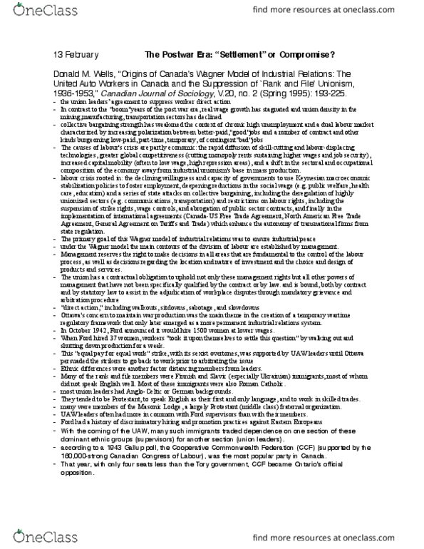 SOSC 3210 Chapter Notes - Chapter ---: General Agreement On Tariffs And Trade, Monroe Doctrine, Child Benefit thumbnail