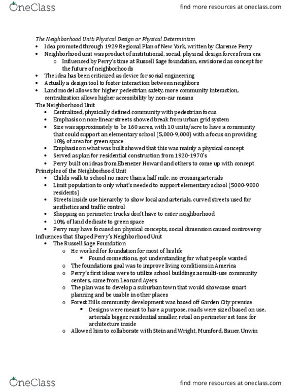 PLAN105 Chapter Notes - Chapter 2: Inverse Relation, Homogenic, Russell Sage Foundation thumbnail