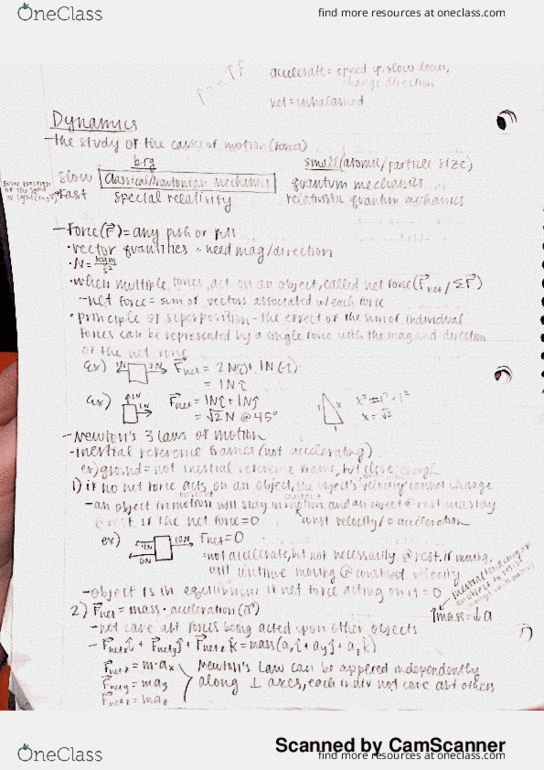 PHYS 10111 Lecture 9: notes thumbnail