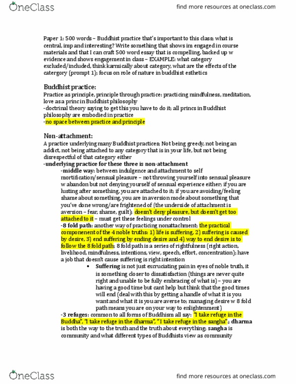 REL-1300 Lecture Notes - Lecture 3: Outline Of Health Sciences, South Asia, Oxymoron thumbnail