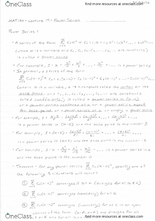 MAT136H1 Lecture Notes - Lecture 19: Overhead Camshaft, Copper, Large Hadron Collider thumbnail