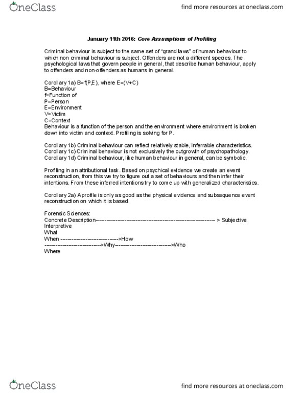 LS372 Lecture Notes - Lecture 1: Subsequence, Psychopathology, Inference thumbnail