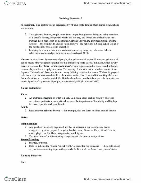 SOCIOL 1A06 Lecture Notes - Lecture 15: North American Free Trade Agreement, Elder Abuse, Medicalization thumbnail