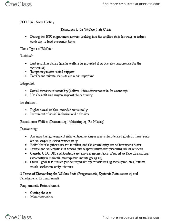 POG 316 Lecture Notes - Lecture 6: Kelowna Accord, Rein, Snow Removal thumbnail