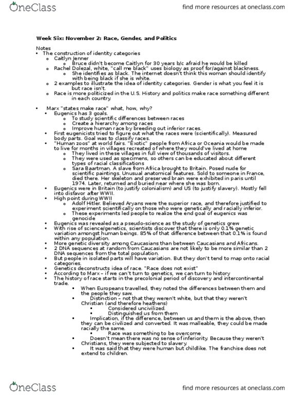 POL101Y1 Lecture Notes - Lecture 6: Environment And Climate Change Canada, General Agreement On Tariffs And Trade, Telephone Tapping thumbnail