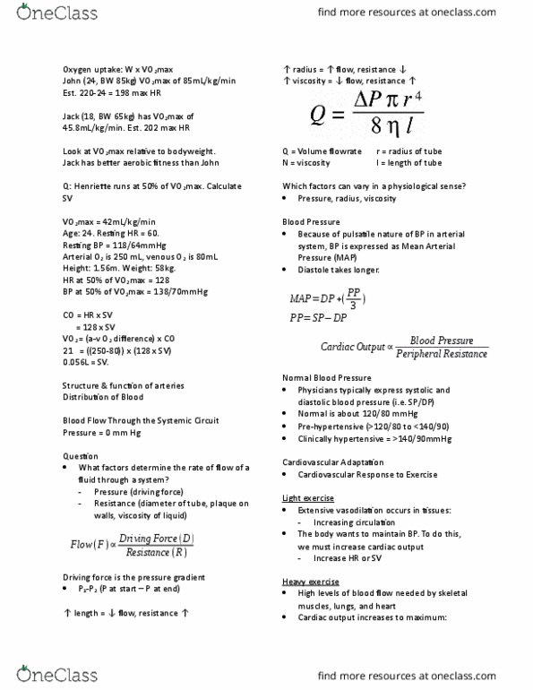 APA 2312 Lecture Notes - Lecture 16: Calorimetry, Cardiac Output, Carbohydrate thumbnail