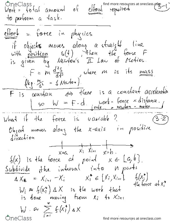 MAT 1322 Lecture Notes - Lecture 3: Mean Value Theorem, Fot thumbnail