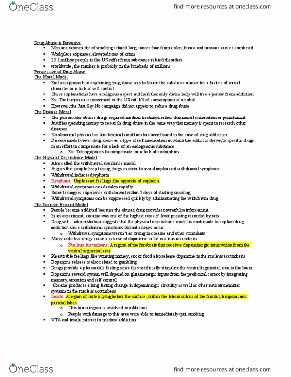 PSYC 280 Lecture Notes - Lecture 2: Partial Agonist, Acamprosate, Disulfiram thumbnail