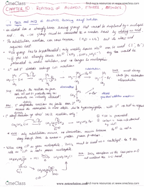 CHMB41H3 Lecture Notes - Alkene, Maton thumbnail