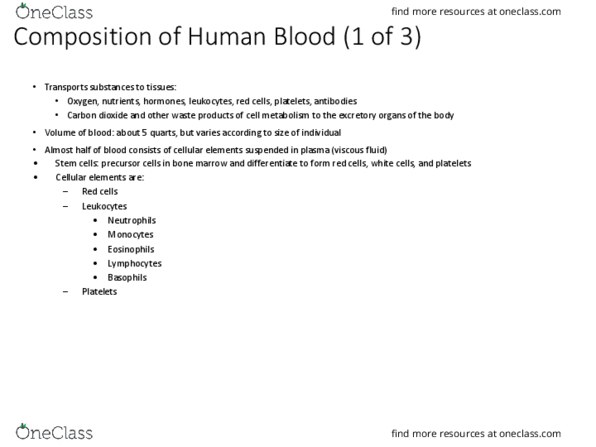 HSC 4624 Lecture Notes - Lecture 2: Hypochromic Anemia, Microcytic Anemia, Ferritin thumbnail