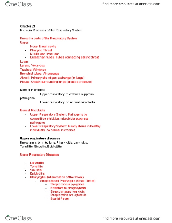 MICR 130 Lecture Notes - Lecture 2: Mantoux Test, Diphtheria Toxin, Pertussis Toxin thumbnail