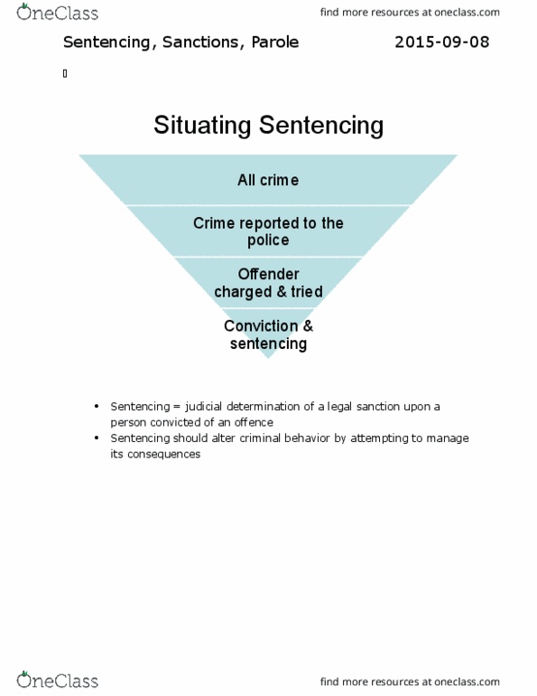 PSYC 3402 Lecture 1: Criminal Behavior Lecture Notes (all lectures) thumbnail