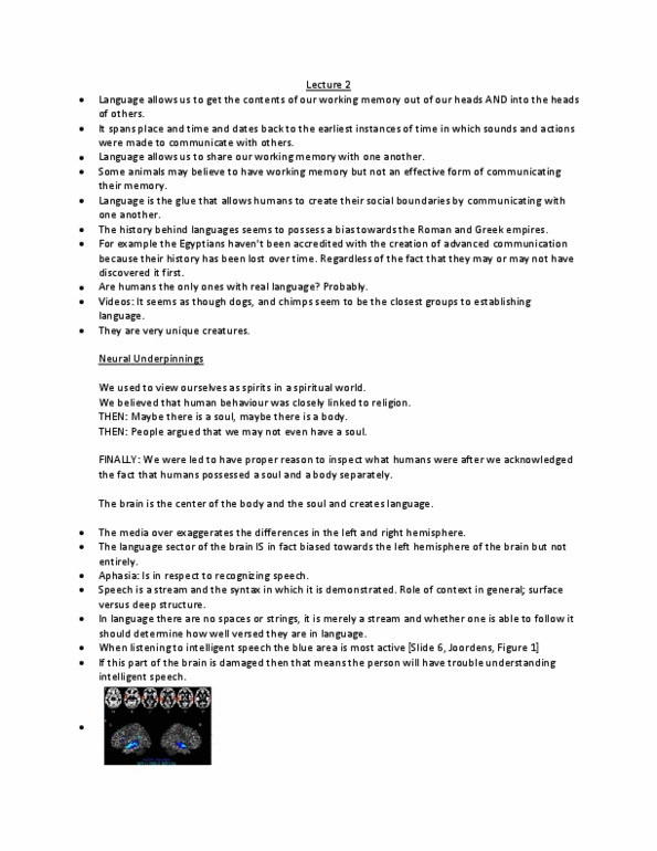 PSYA02H3 Lecture Notes - Deep Structure And Surface Structure, Aphasia thumbnail