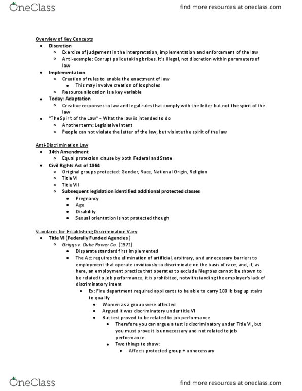 LSJ 200 Lecture Notes - Lecture 9: Sexual Orientation, Convict Lease, Protected Group thumbnail