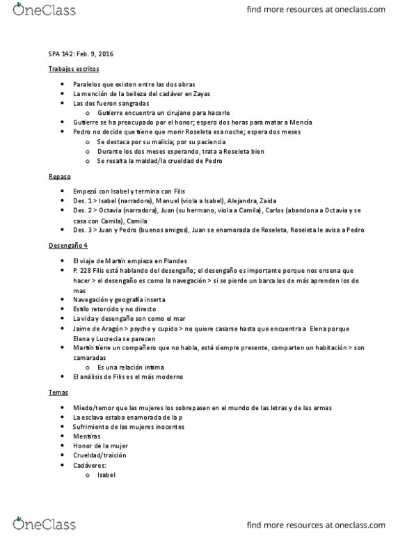 SPA 142 Lecture Notes - Lecture 10: Inocentes, Buenos Amigos thumbnail