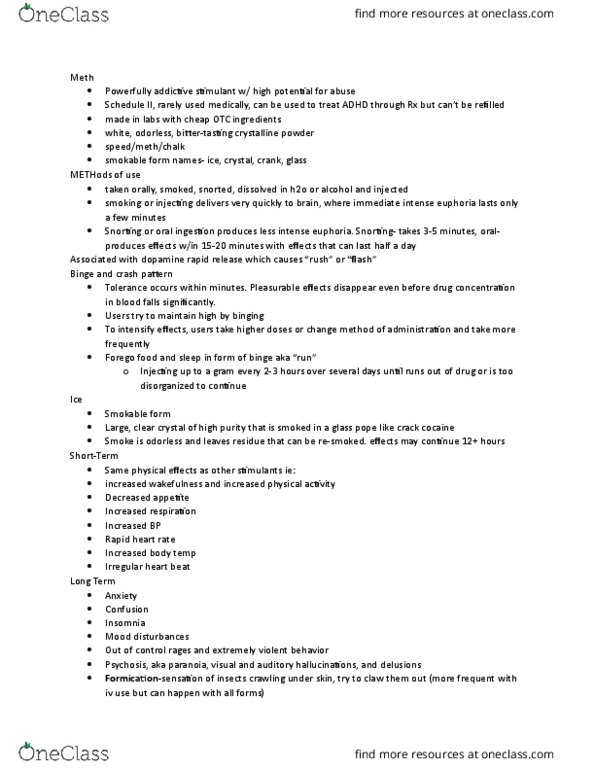 ESS 3 Lecture Notes - Lecture 12: Contingency Management, Psychomotor Retardation, Hypersomnia thumbnail