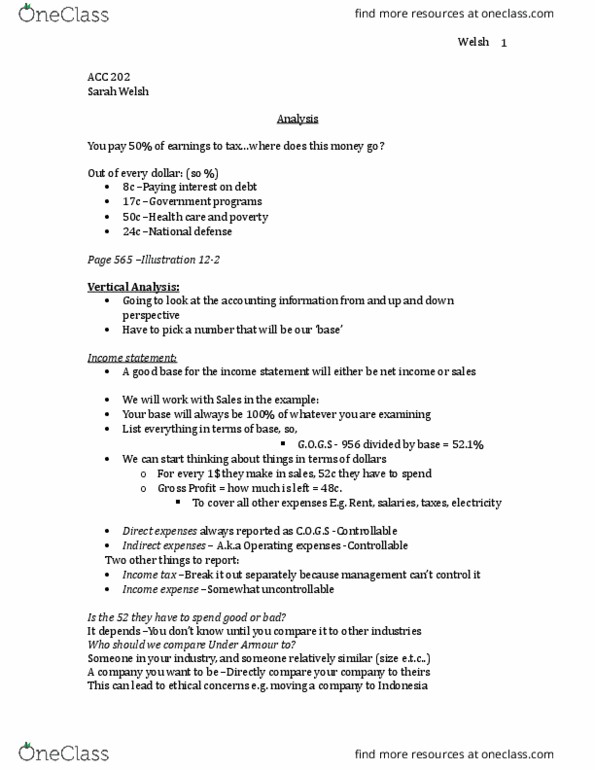 ACC-202 Lecture Notes - Lecture 32: Tax Inversion, Under Armour, Income Tax thumbnail