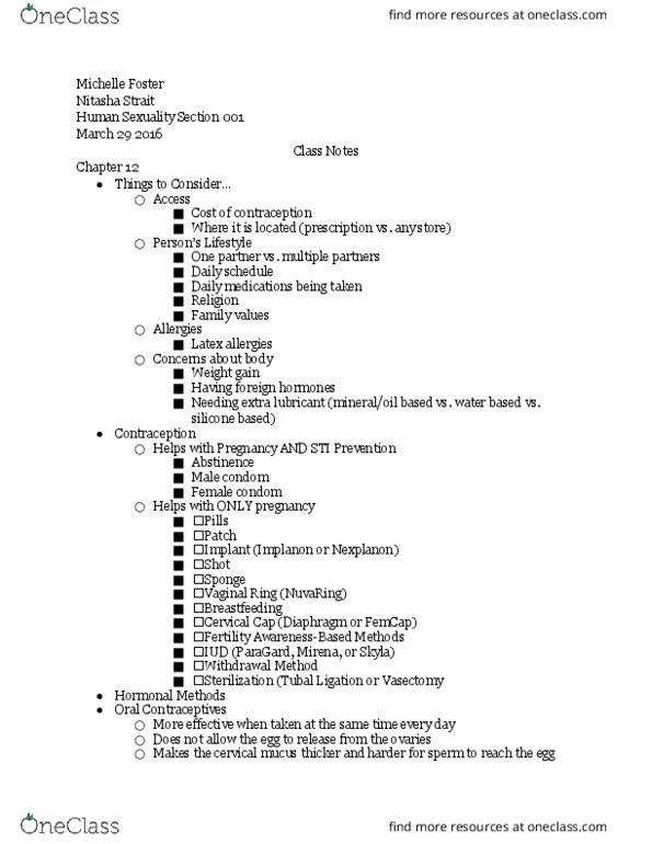 PSY 0818 Lecture Notes - Lecture 1: Ectopic Pregnancy, Progestin, Utah Transit Authority thumbnail