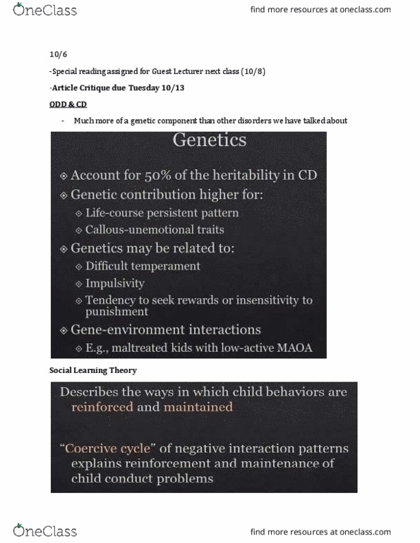 PSYC 330 Lecture Notes - Lecture 3: Social Learning Theory, Reinforcement, Functional Analysis thumbnail