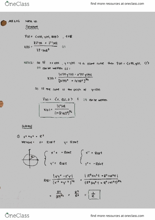MATH101 Lecture Notes - Lecture 35: Root Mean Square thumbnail