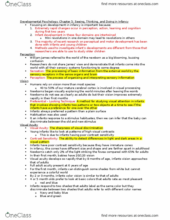 PSYC 250 Lecture Notes - Lecture 4: Middle Ear, Jerky, Color Vision thumbnail