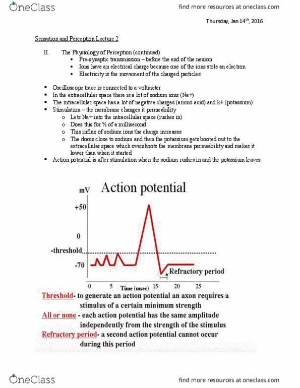 PSYC 2390 Lecture Notes - Lecture 2: Gustav Fechner, Barbiturate, Psychophysics thumbnail