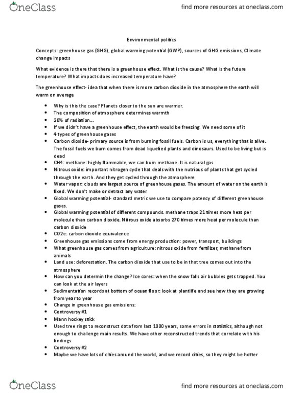 PUP-4203 Lecture Notes - Lecture 9: Mount Pinatubo, Permafrost, Crop Yield thumbnail