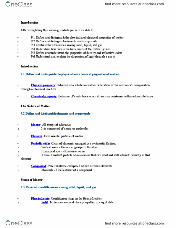 PSY100Y5 Lecture Notes - Lecture 9: Stimulated Emission, Acronym, Electromagnetic Spectrum thumbnail