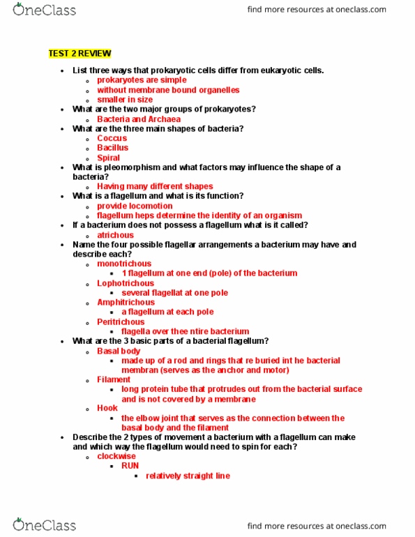 MBIO 2815 Lecture Notes - Lecture 2: Glycoprotein, Cytopathic Effect, Paralytic Shellfish Poisoning thumbnail