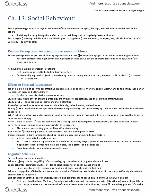 PSYC 1002 Lecture Notes - Lecture 13: Group Dynamics, Wield, Group Polarization thumbnail