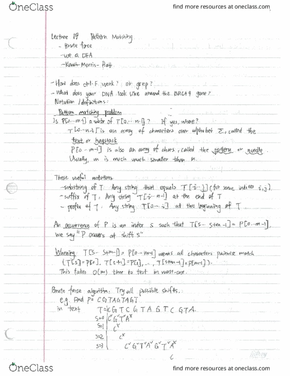 CS240 Lecture Notes - Lecture 19: Grep, Olm thumbnail