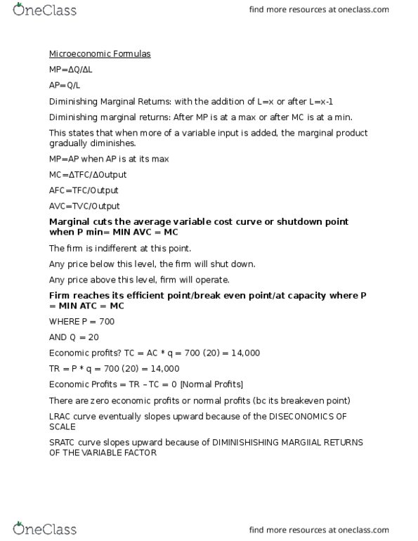 ECON 1P91 Lecture Notes - Lecture 6: Marginal Revenue, Economic Surplus, Demand Curve thumbnail