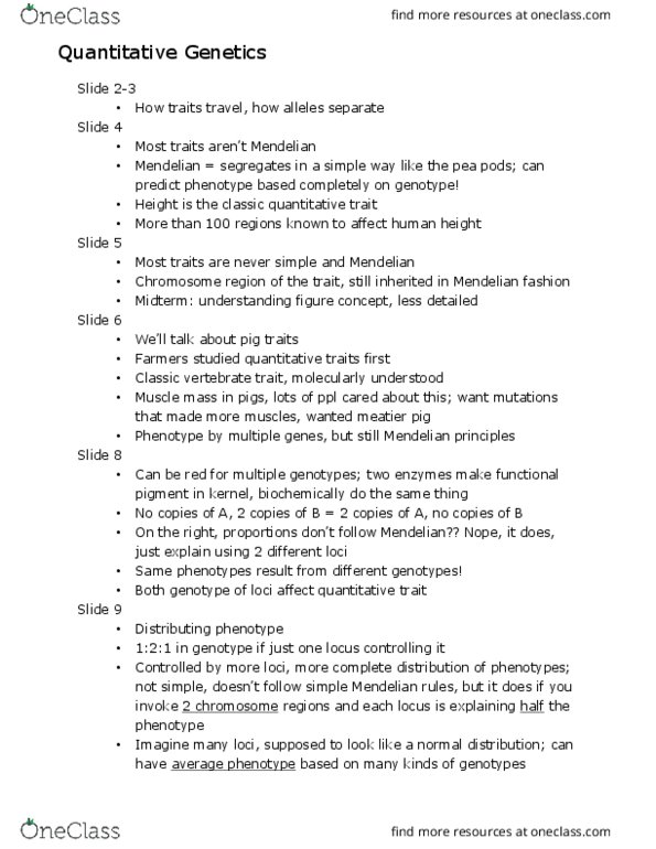 MCELLBI 104 Lecture Notes - Lecture 21: Insulin-Like Growth Factor 2, Insulin-Like Growth Factor 1, Haplotype thumbnail