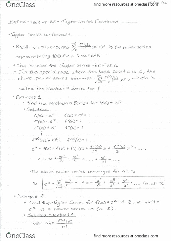 MAT136H1 Lecture Notes - Lecture 22: New Jersey Route 4 thumbnail