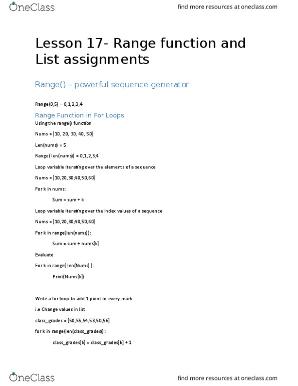 CISC 101 Lecture 17: Lesson 17 thumbnail