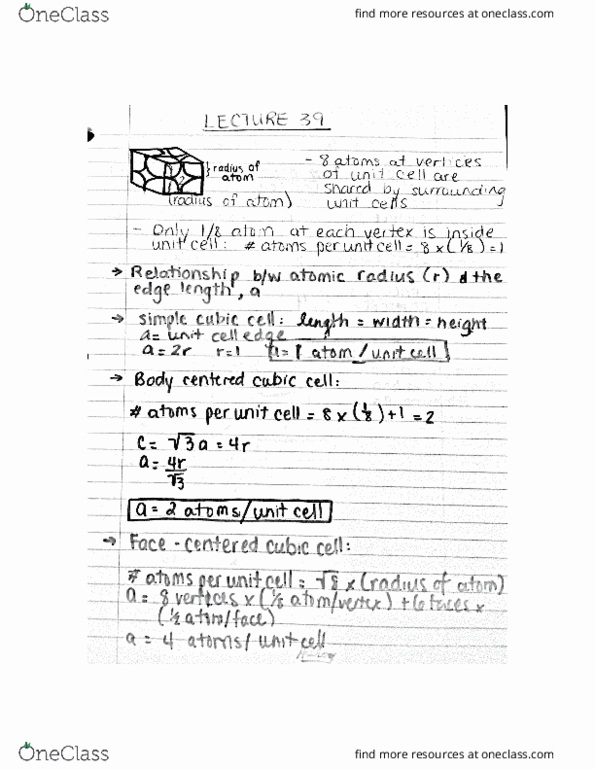 CHEM 1F92 Lecture Notes - Lecture 39: Atomic Radius thumbnail