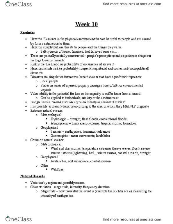 GEO 210 Lecture Notes - Lecture 10: Coastal Erosion, Seismic Wave, Mercalli Intensity Scale thumbnail