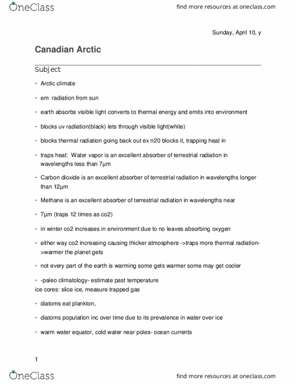 GEO 605 Lecture Notes - Lecture 2: Background Radiation, Ice Wedge, Permafrost thumbnail