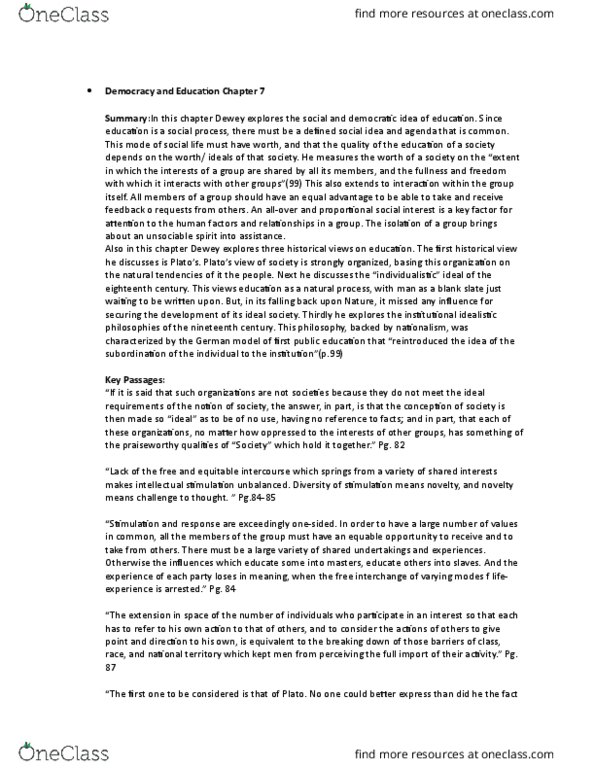PSYC 3410 Chapter Notes - Chapter 7-8: Intrinsic Activity, Tabula Rasa thumbnail