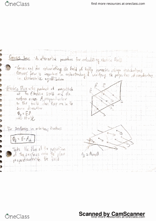 PCS 125 Lecture 5: Gauss' Law thumbnail