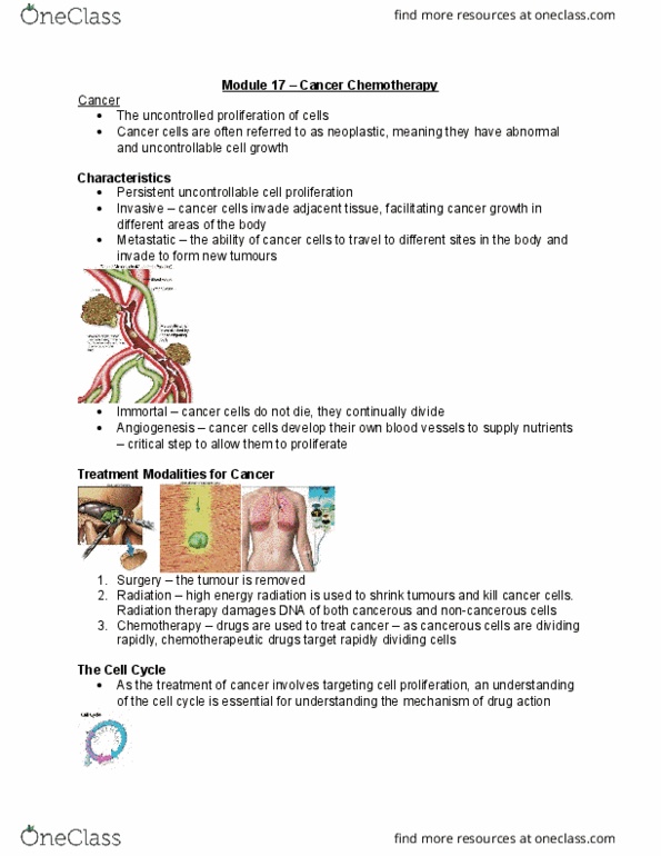 Pharmacology 2060A/B Lecture Notes - Lecture 16: Prodrug, Blood Test, Pap Test thumbnail