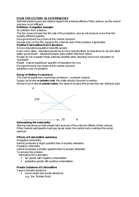 ECON 1116 Lecture Notes - Lecture 19: Economic Surplus, Coase Theorem, Demand Curve thumbnail