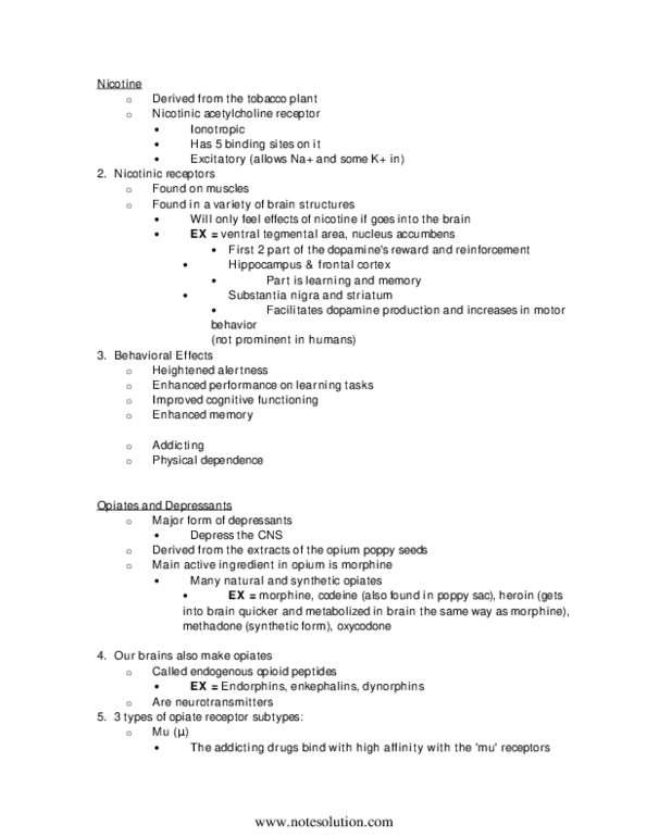 PSY290H1 Lecture 4: Lecture 4 - Neurochemistry continued thumbnail