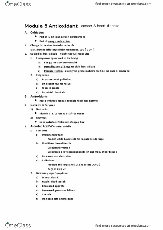 NTR 108 Lecture Notes - Lecture 8: Citrus, Fruit Salad, Low-Density Lipoprotein thumbnail