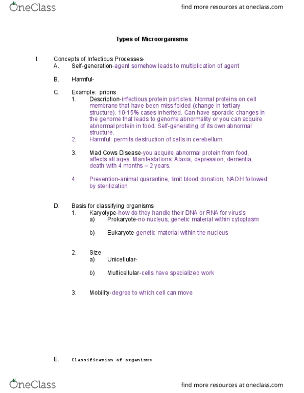 NURS 245 Lecture Notes - Lecture 5: Gram Staining, Chickenpox, Gram-Negative Bacteria thumbnail