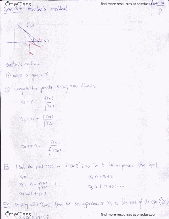MTH 131 Lecture Notes - Lecture 7: Frot, Thq, Electronvolt thumbnail