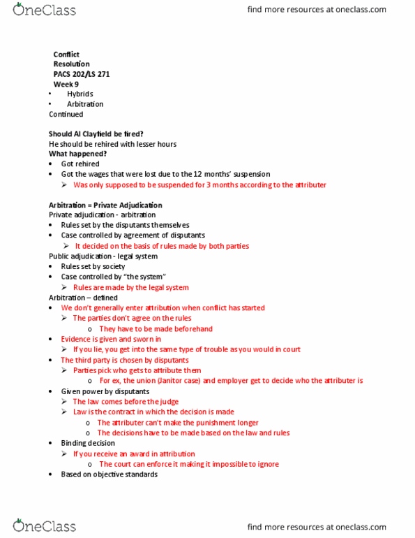 PACS202 Lecture Notes - Lecture 9: Inherent Jurisdiction thumbnail